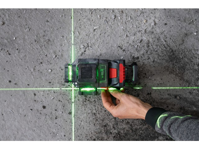 Linijski laser Bosch GLL 18V-120-33 CG v L-BOXX, 0601065100